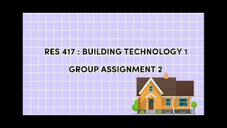 res 417 material building finishes