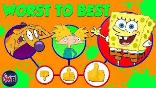 90s NICKTOONS Worst to Best