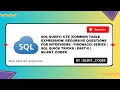 SQL Recursive CTE Explained with Fibonacci
