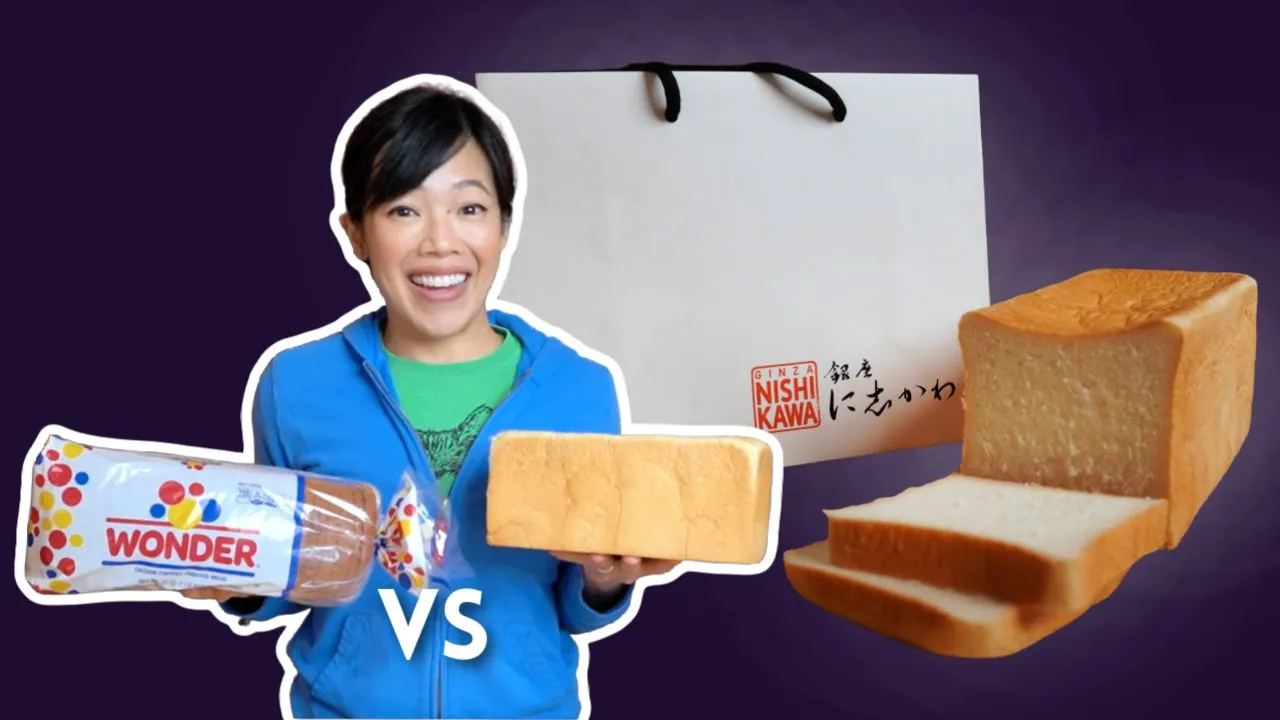 This White Bread Sold Out in 2 Minutes!   Ginza Nishikawa Shokupan vs. Wonder Bread