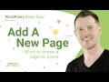 What Are Pages In WordPress Pages vs Posts Tutorial For Beginners WPME