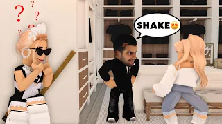 i went undercover as a maid in a bloxburg mansion