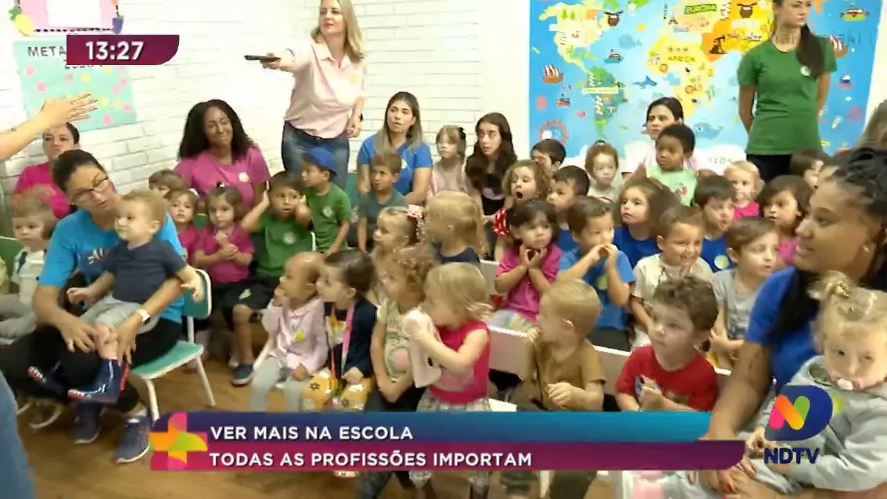 Ver Mais na Escola: conversa com estudantes sobre importância das profissões