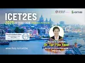 Welcome Keynote Speaker | Assoc. Prof. Dr. Tan Fee Yean | ICET2ES-2025 | Amsterdam, Netherlands
