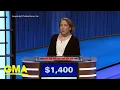 Amy Schneider breaks silence after ending historic Jeopardy winning streak