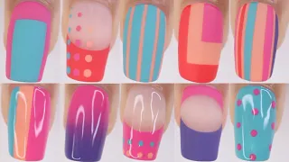 10 easy nail art design ideas!