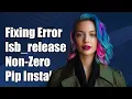 Fixing lsb - release