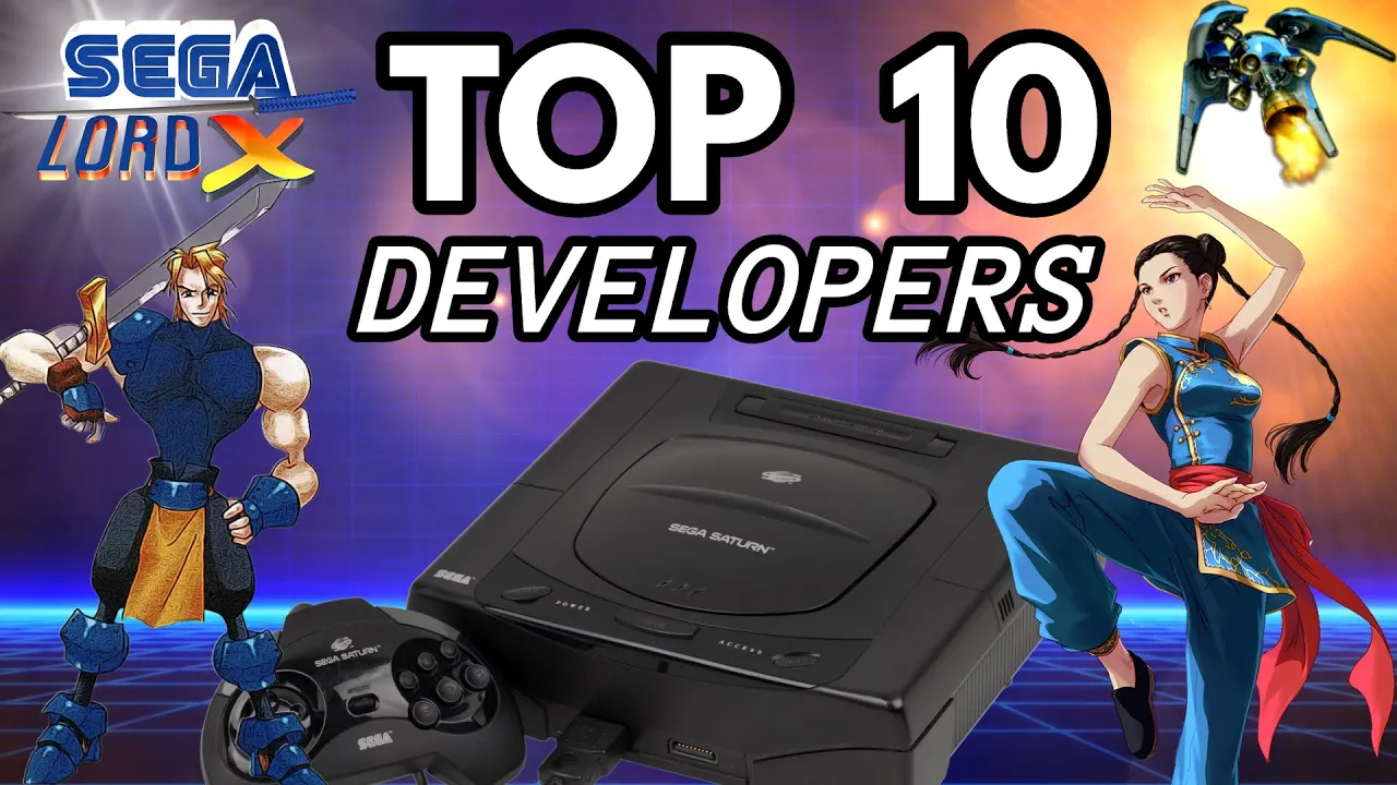 Top 10 Developers on the Sega Saturn