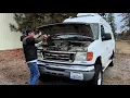 KREM 2 s Nicole Hernandez and Jeremy Lagoo fix up old news van