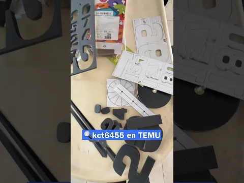 Te muestro los articulos que pedi por temu