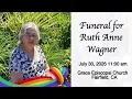 Ruth Anne Wagner Funeral