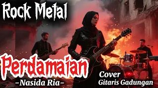 perdamaian nasida ria versi rock metal cover gitaris gadungan ai 