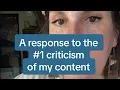 Download Lagu A response to the Number One Criticism of my content