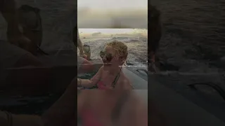 Epic foil boarding fail. Sailors let loose after 21 days at sea  #sailing #foil #foilboard #fails