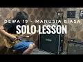 Download Lagu Dewa - manusia biasa solo lesson