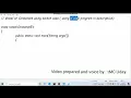 2 1 11 vowel or consonant java program in TELUGU using switch