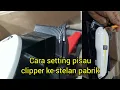 Lagu Mudah!  Cara setting pisau clipper ke stelan pabrik | pemula wajib tau hal ini #wahl #trimmer #kemei