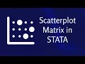 Graphs in STATA Scatter Plot Matrix