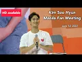 Download Lagu Kim Soo Hyun OPENING + Interview - BENCH fan meeting Manila Philippines 06102022