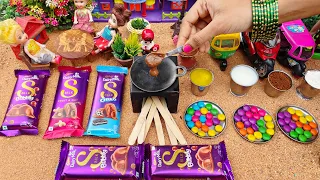 Miniature All Cadbury Dairy Milk Bubbly Chocolate Dosa Recipe | All Cadbury DairyMilk Chocolate Dosa
