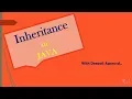 Inheritance in JAVA Example OOPs Concept CORE JAVA Hindi