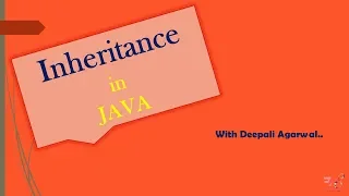 Inheritance in JAVA Example OOPs Concept CORE JAVA Hindi
