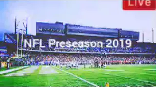 NFL Streams Reddit Preseason 2019 games Today