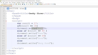Else If Statement in JavaScript Hindi