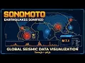 SONOMOTO Eart uakes Sonified Seismic Data Visualization Sonification 5 4 or greater