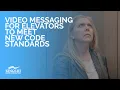 Messaging for Elevators to Meet New Code Standards Full Equipment Overview