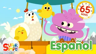 Los Pollitos Dicen Pío, Pío, Pío Y Más | Canciones Divertidas Para Preescolar | Super Simple Español