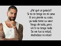 Maluma – Tu Recuerdo (Letra)