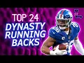 Updated Top 24 Dynasty RB Rankings Tiers - 2023 Dynasty Fantasy Football