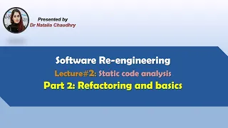 SRE Lec Refactoring and basics Part 2