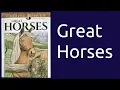 Coloring Book Flip Through Great Horses by Creative Heaven