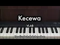 Download Lagu Kecewa - VLAB | Piano Karaoke by Andre Panggabean