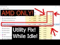 How to Fix High Utility Usage on AMD GPU When Idle