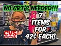 CVS - EASY NO CRT DEALS GRAB 7 ITEMS FOR 42 EACH