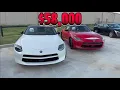 I walked inside a Nissan dealership