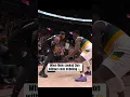 Carmelo needed 0 dribbles