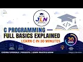 Introduction to C Programming Full Course for Beginners