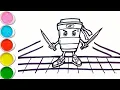 Download Lagu How To Draw Cappuccino Assassino | Drawing, Painting, Coloring
