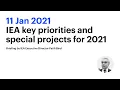 Download Lagu IEA key priorities and special projects for 2021