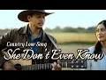 Download Lagu SHE DON’T EVEN KNOW - MW x Suno Ai (Official Lyric Video) | New Country Love Song