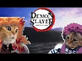 Demon Slayer Rengoku Vs Akaza CAT MEMES