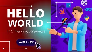 5 Hottest Programming Languages of 2024 Hello World in Rust Go TypeScript Kotlin Swift Hindi