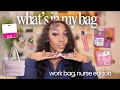 What s in my bag Nurse Work Bag Edition Everyday Essentials Hygiene Products must-haves