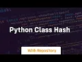 python class hash
