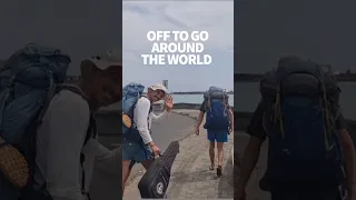 They’re off on their trip around the world #windedvoyage #sailinglifestyle #africatravel #caboverde