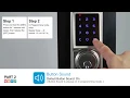 Electronic Touchscreen Deadbolt compact interior - User Guide